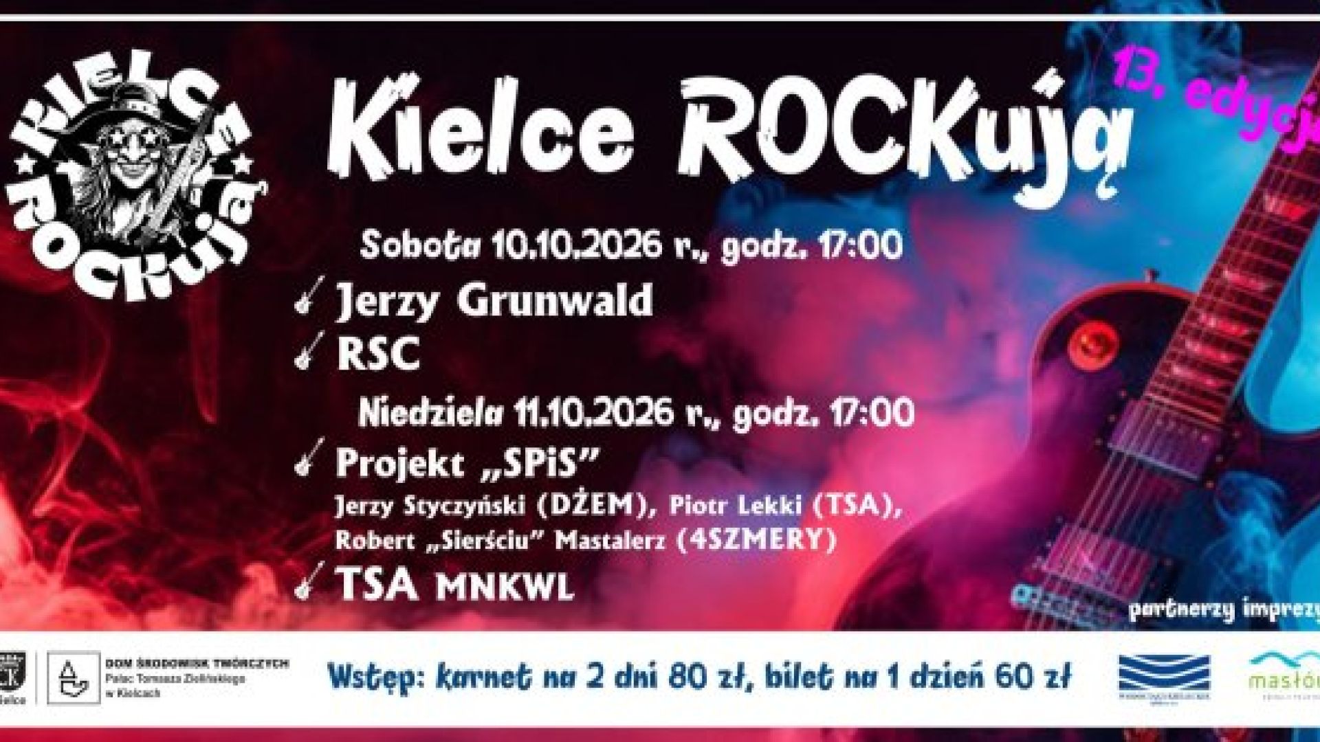 13. Festiwal "Kielce ROCKują"