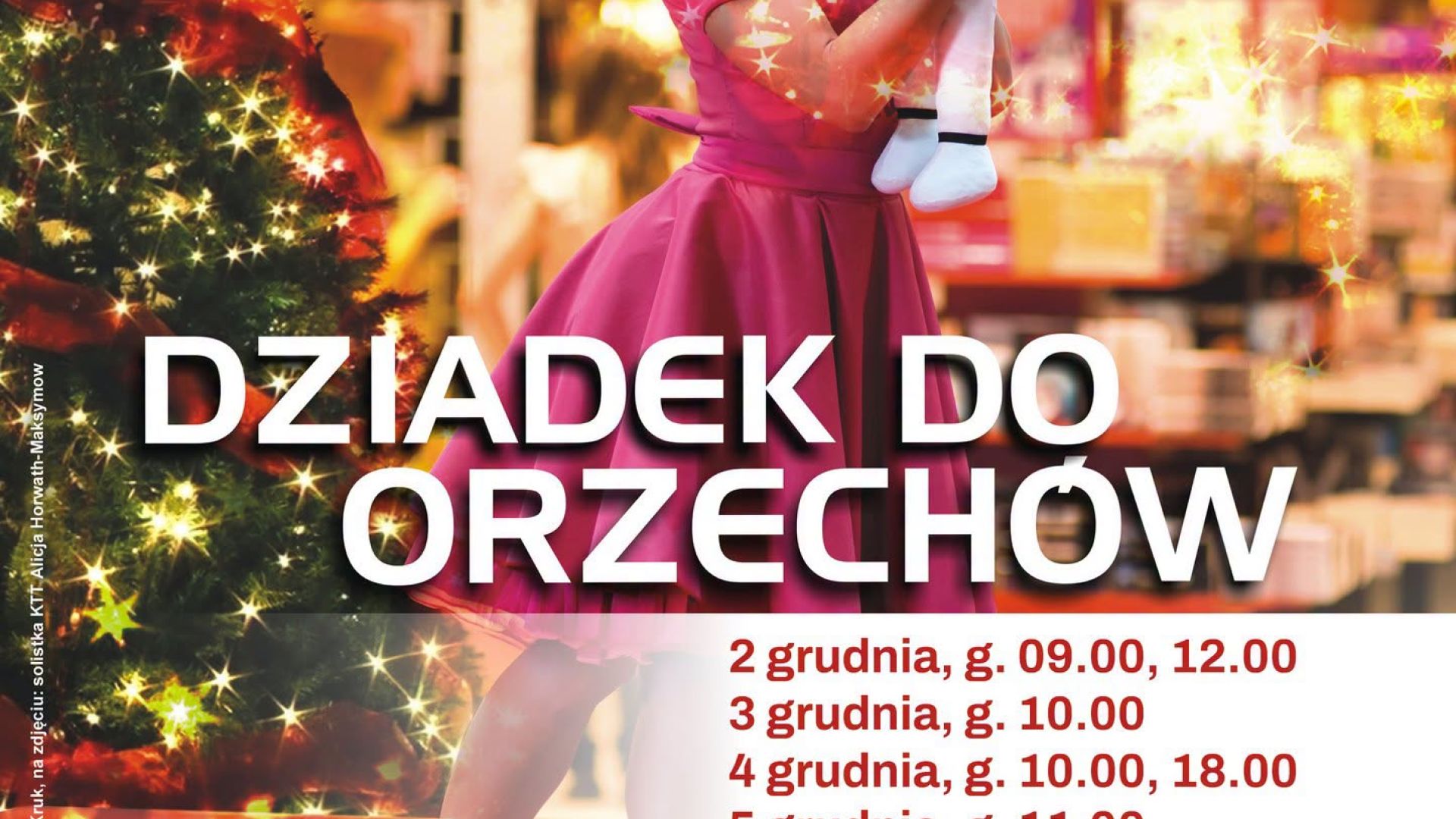 Spektakl "Dziadek do orzechów" w Kielcach