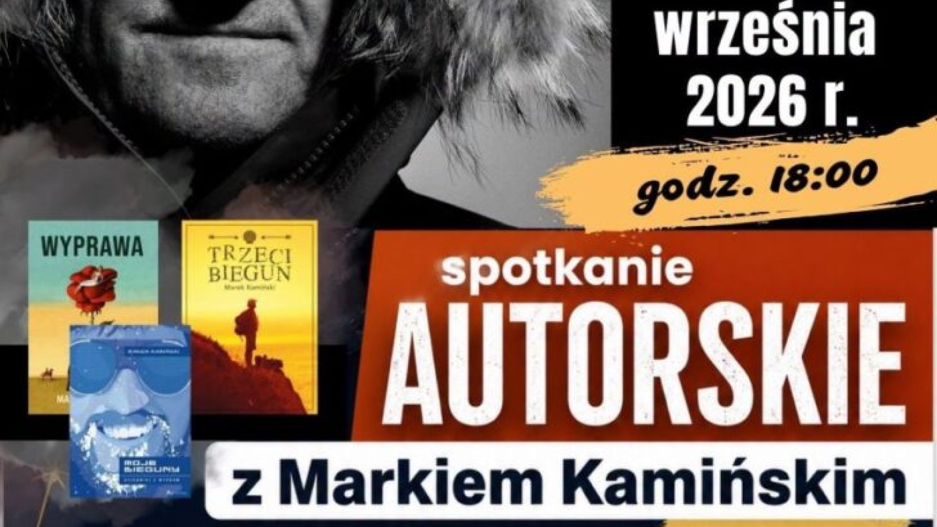 Spotkanie ze zdobywcą biegunów Markiem Kamińskim w Chmielniku
