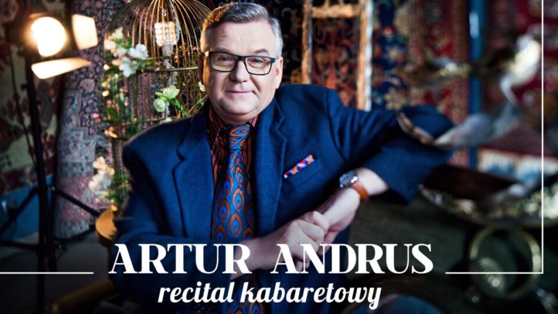 Recital kabaretowy Artura Andrusa w Kielcach
