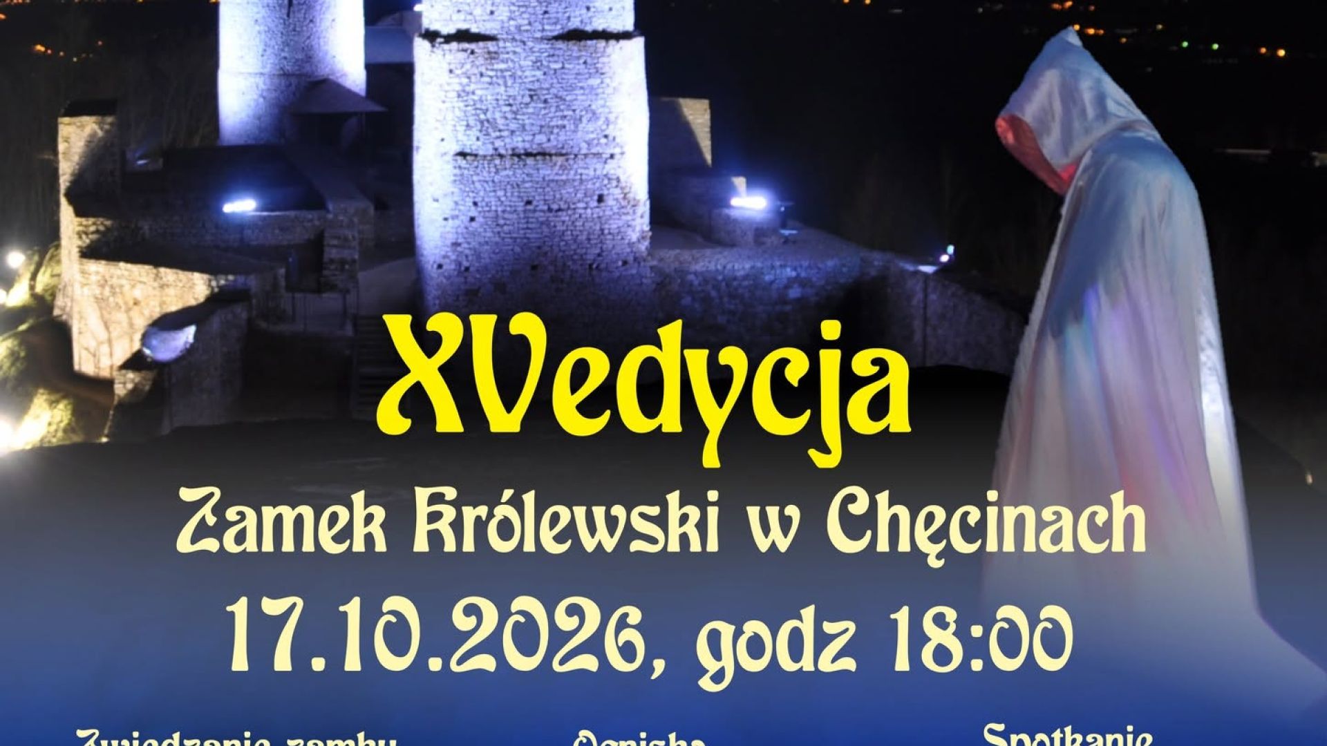 Nocne Zwiedzanie Zamku w Chęcinach