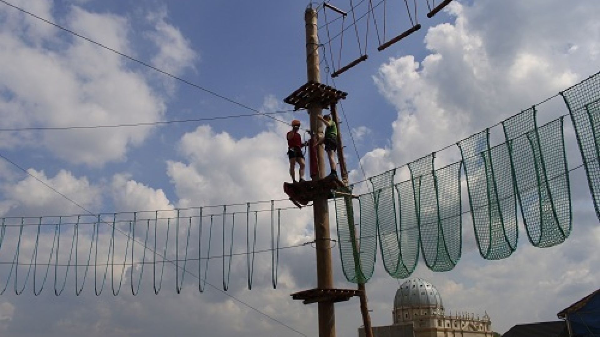 Rope Park in Krajno