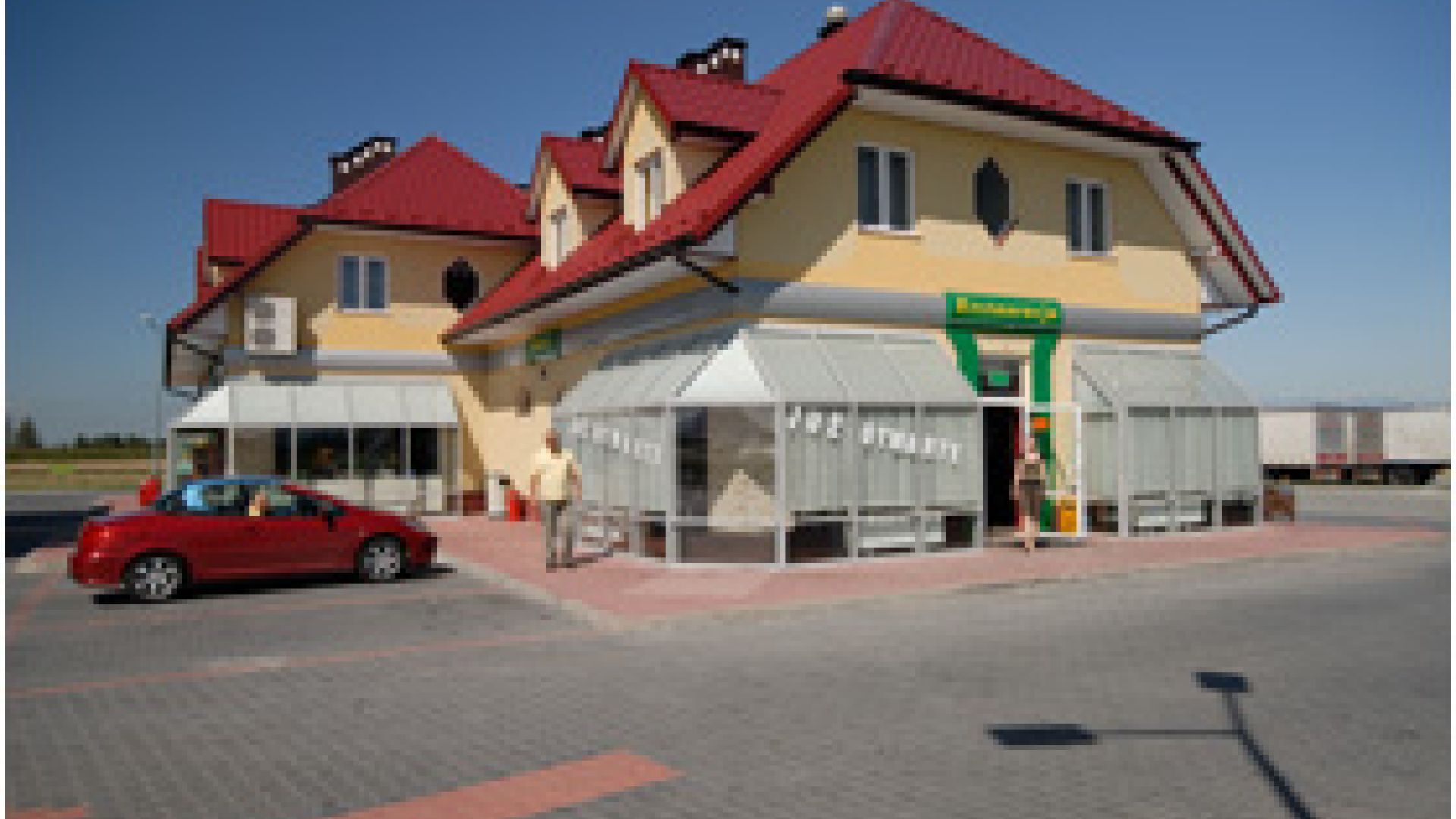 Motel stacja paliw BP