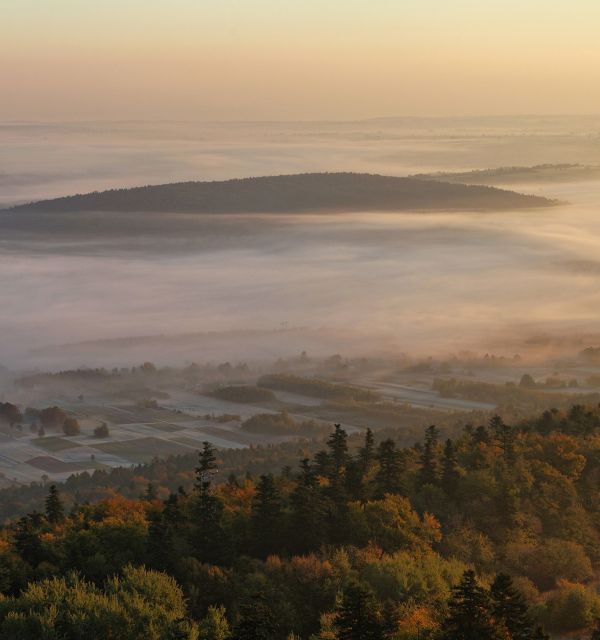 Widok z Łysej Góry