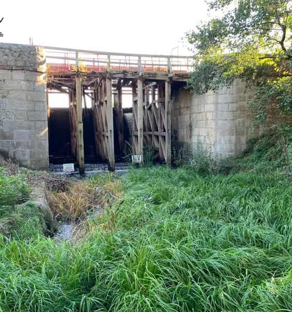 Urządzenie hydrotechniczne w Mostkach