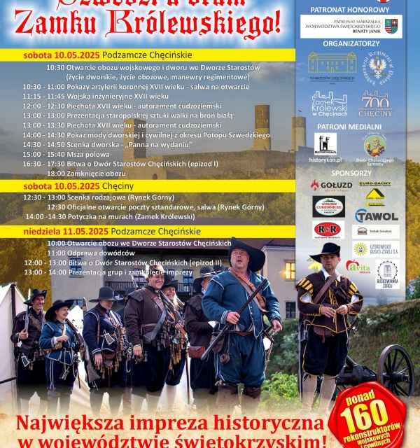 Dwór w ogniu! Szwedzi u bram Zamku Królewskiego