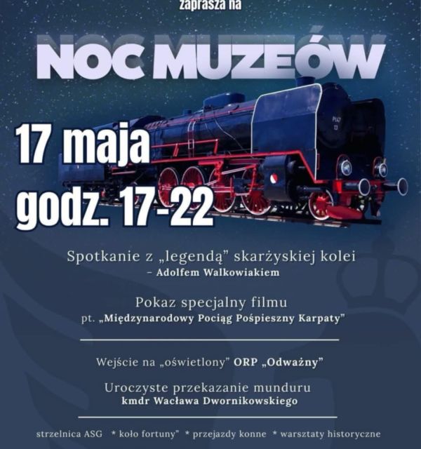 Noc Muezów w Muzeum im. Orła Białego w Skarżysku-Kamiennej