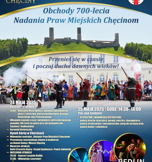 Obchody 700-lecia Nadania Praw Miejskich Chęcinom