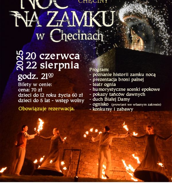 Noc na Zamku Królewskim w Chęcinach