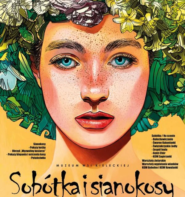 Sobótka i Sianokosy w Parku Etnograficznym w Tokarni