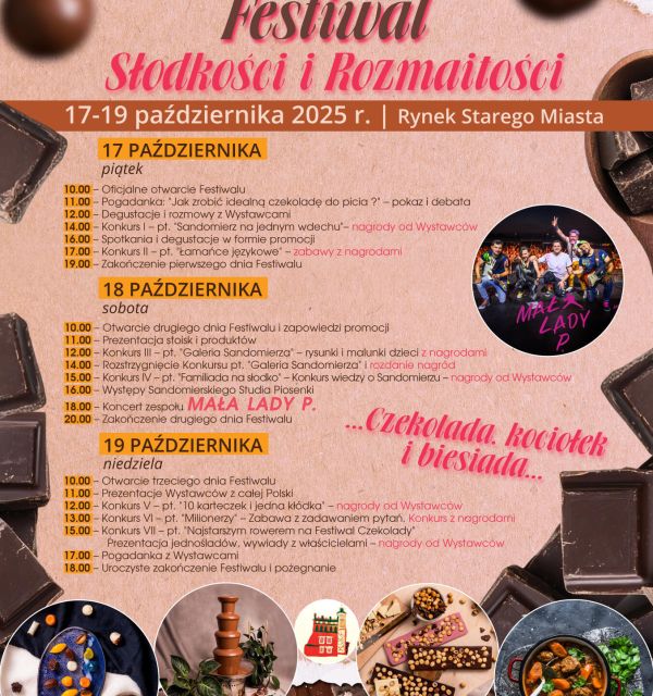 Festiwal Słodkości i Rozmaitości w Sandomierzu