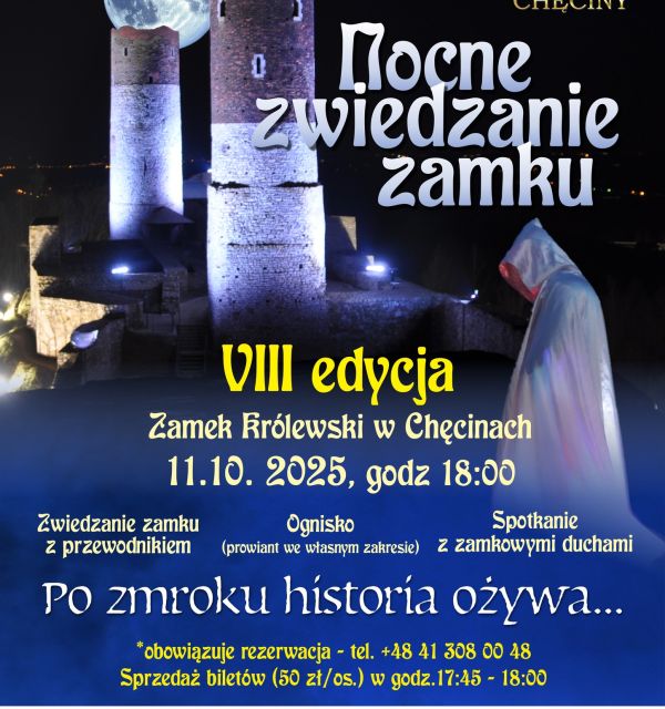 VIII edycja Nocnego Zwiedzania Zamku w Chęcinach