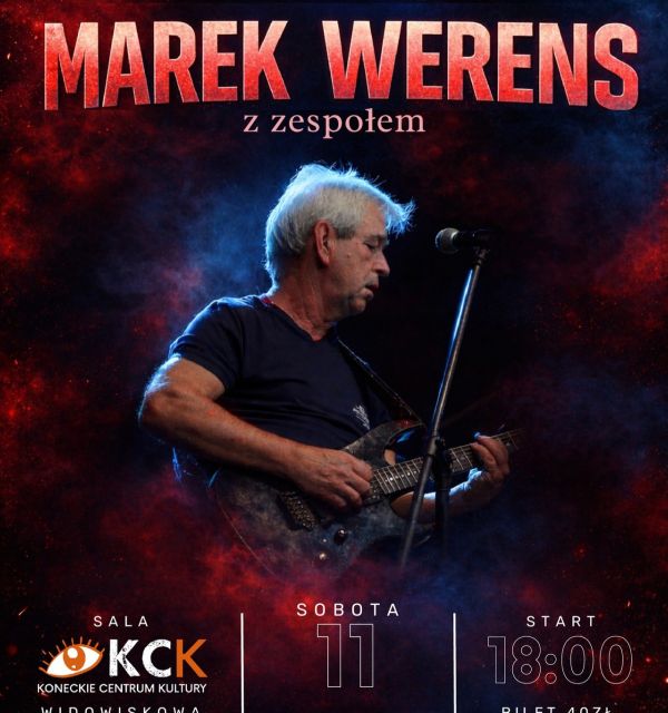 Marek Werens z zespołem - koncert