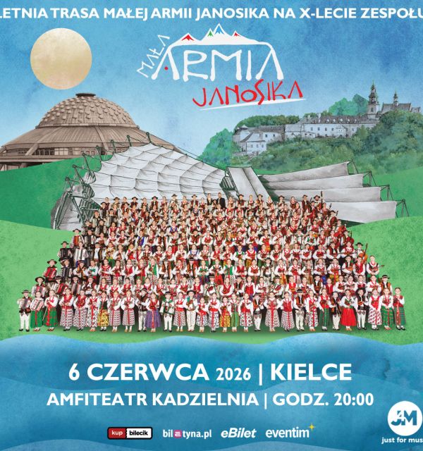Mała Armia Janosika koncert na Kadzielni w Kielcach