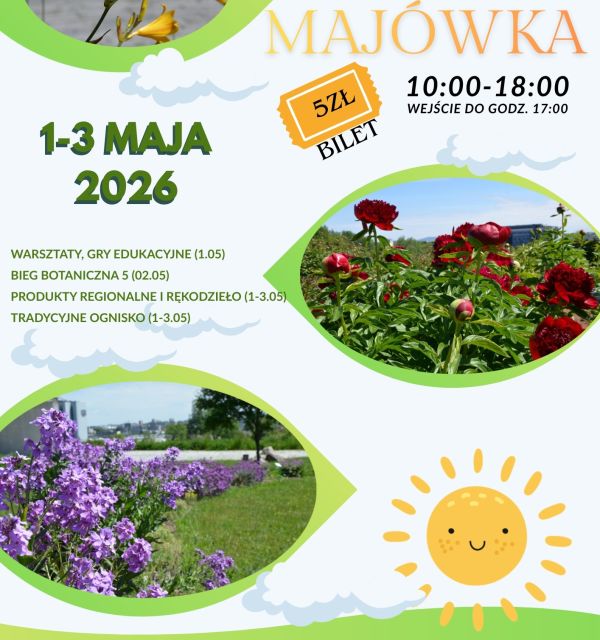 Otwarcie sezonu w Ogrodzie Botanicznym w Kielcach - Majówka