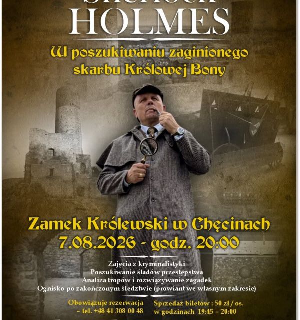 Sherlock Holmes na Zamku w Chęcinach