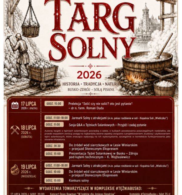 Targ Solny 2026 w Busku-Zdroju