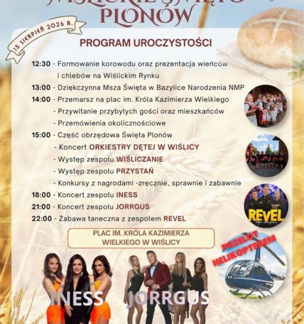 Wiślickie Święto Plonów 2026