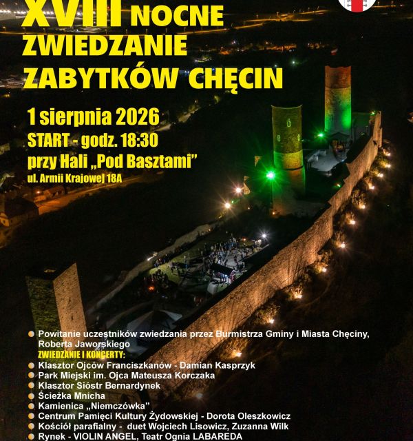 XVIII Nocne Zwiedzanie Zabytków Chęcin