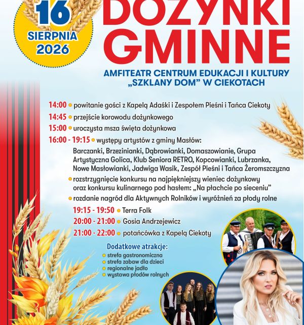 Dożynki Gminne w Ciekotach