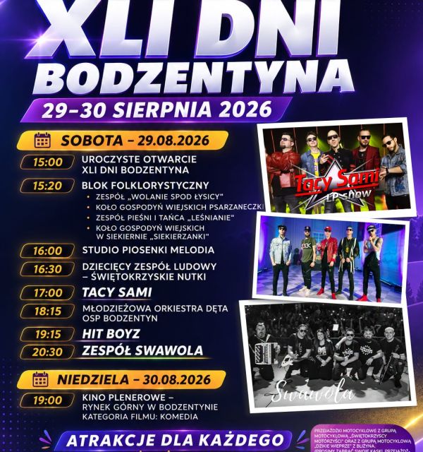 Dni Bodzentyna 2026