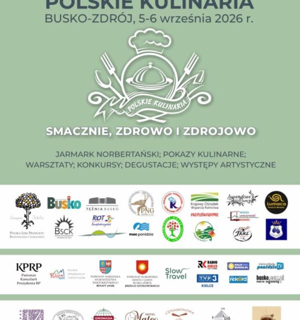 Festiwal Polskie Kulinaria 2026 w Busku-Zdroju