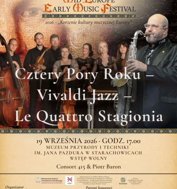 Mid Europe Early Music Festival: Cztery pory roku - Vivaldi Jazz
