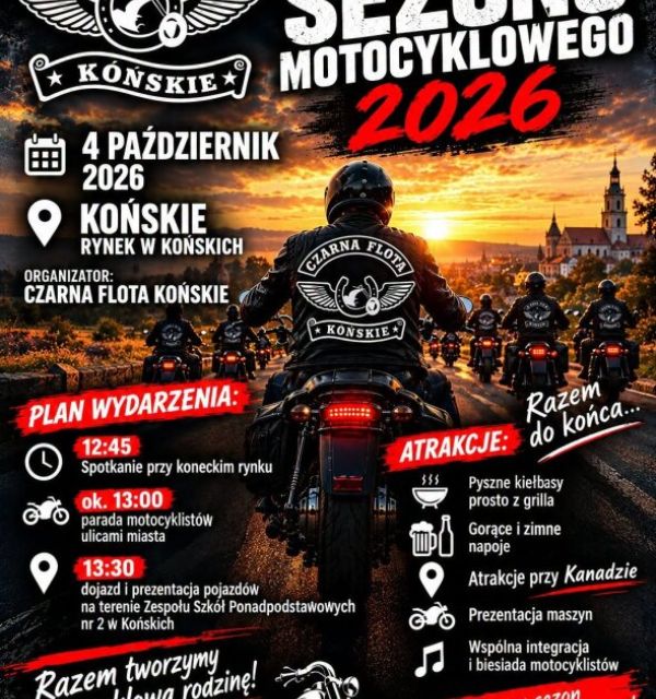 Zakończenie Sezonu Motocyklowego z Czarną Flotą