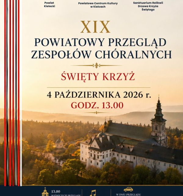 Przegląd zespołów chóralnych na Świętym Krzyżu