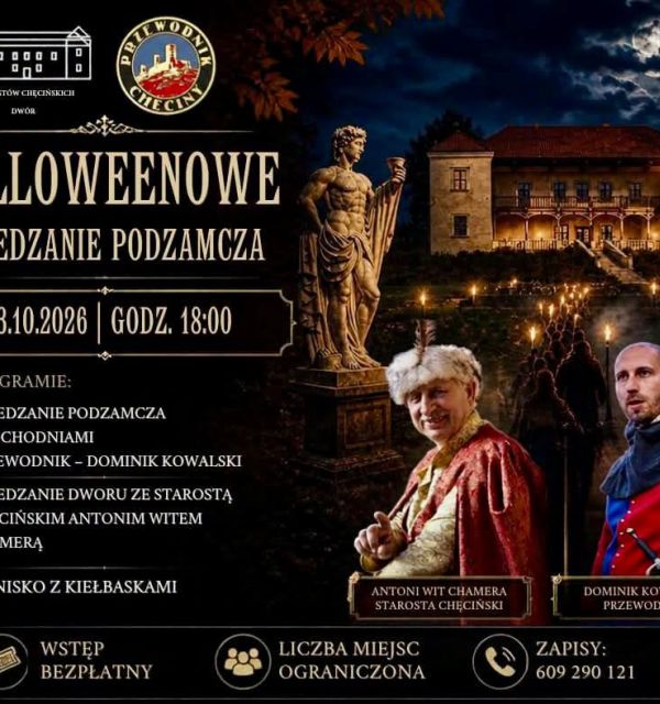 Halloweenowe zwiedzanie Podzamcza