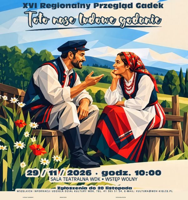 XVI Regionalny Przegląd Gadek „Toto nase ludowe godanie” w Kielcach