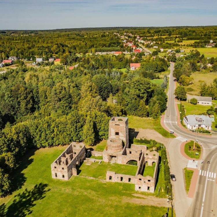 Ruins of a Blast Furnace Plant in Samsonów