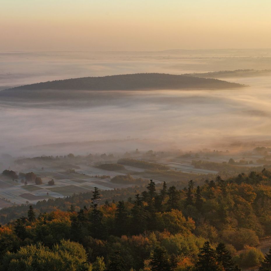Widok z Łysej Góry