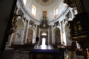 Wnętrze kościoła pw.św.Józefa