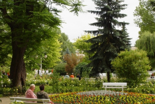 Park in Busko Zdrój