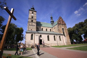 Stiftskirche in Opatów
