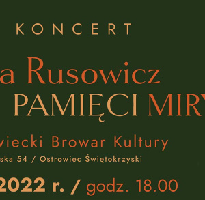 Ania Rusowicz - pamięci Miry