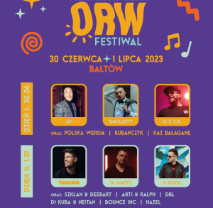 ORW Festiwal - Muzyka, Radość, Energia