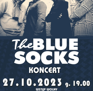 Koncert zespołu The Blue Socks w Domu Kultury "Zameczek"