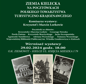 Wernisaż i wystawa dawnych pocztówek Ziemi Kieleckiej