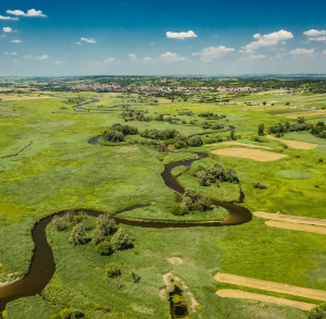 The Nadnidziański Landscape Park – River Nida Meanders in the Gypsum Land