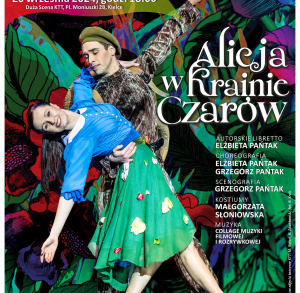 Widowisko "Alicja w Krainie Czarów" w Kieleckim Teatrze Tańca