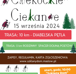 Rajd Nordic Walking "Ciekockie Ciekanie"