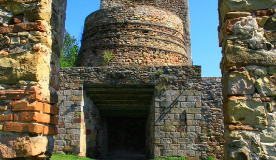 Ruins of a Blast Furnace Plant in Samsonów