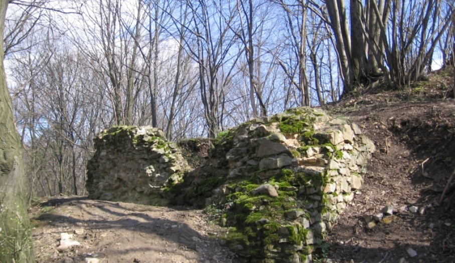 Ruiny zamku w Rembowie