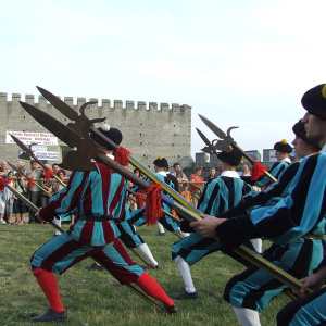 Chivalric Tournament for King Casimir the Great"s Sword at Szydłów