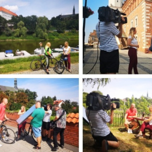 Sandomierz i szlak Green Velo w programie "Pytanie na śniadanie" w TVP !