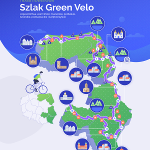 Green Velo najbardziej lubianym szlakiem rowerowym według DADELO.PL