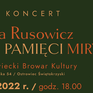 Ania Rusowicz - pamięci Miry