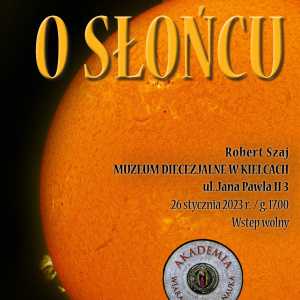 Spotkanie "O Słońcu" w Muzeum Diecezjalnym w Kielcach
